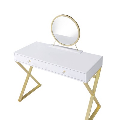 gold+white