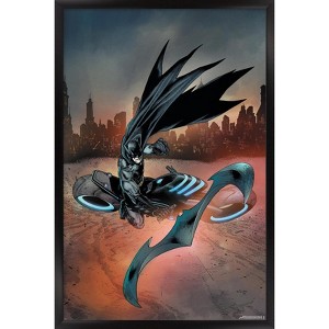 Trends International DC Comics Batman - Batman throwing Batarang Framed Wall Poster Prints - 1 of 4