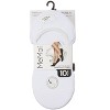 Memoi Women's 10 Pair Pack High Cut Sneaker Liners - 4 of 4