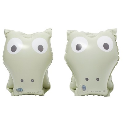 SUNNYLIFE Kids Inflatable Arm Bands Cotton Candy Glitter
