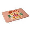 Jessica Molina Retro Christmas Sleigh Bell Memory Foam Bath Mat - Deny Designs - 2 of 4