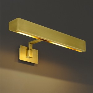 CityFurn 2-Light 18/24" Wide Wall Sconce Hardwire Picture Light - 1 of 4