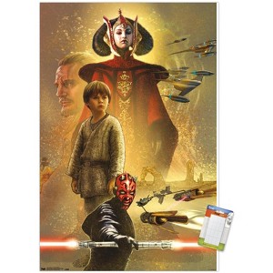 Trends International Star Wars: The Phantom Menace - Celebration Mural Unframed Wall Poster Prints - 1 of 4