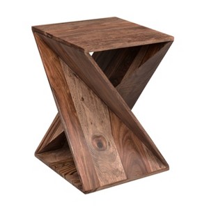 Adelaine Twist Design Accent Table - Treasure Trove Accents - 1 of 4