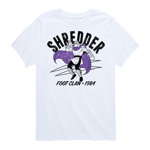 Boys' - Teenage Mutant Ninja Turtles - Shredder Foot Clan 1984 Short Sleeve Graphic T-Shirt - 1 of 4