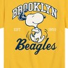 Boys' - Peanuts - Brooklyn Beagles Short Sleeve Graphic T-Shirt - 2 of 4