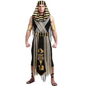 HalloweenCostumes.com All Powerful Pharaoh Plus Size Costume for Men - 1 of 3