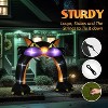 VINGLI 9FT Tall Halloween Inflatables Outdoor Decorations, Blow Up Scary Black Cat Halloween Yard Decorations, Built-in LED Lights - 2 of 4