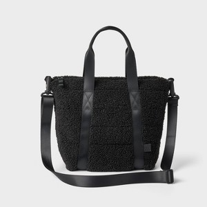 Faux Shearling Mini Tote Bag - All in Motion™ - 1 of 4