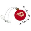 University of Dayton Flyers Logo Mini Small Tiny Wood Christmas Tree Holiday Ornament - 4 of 4