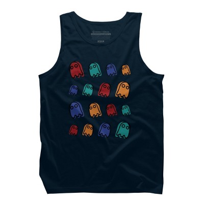 Men's Design By Humans Gummy Ghost Boo Boo Halloween 2019 By wakawiki Tank Top