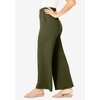 Jessica London Women's Plus Size Soft Ease Wide Leg Pant - 4 of 4