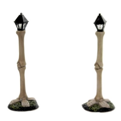 Department 56 Accessory 4.75 In Femur Bone Street Lamps Halloween Village Accessories