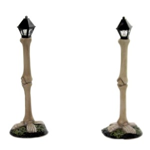 Department 56 Accessory 4.75 In Femur Bone Street Lamps Halloween Village Accessories - 1 of 3
