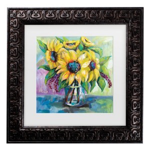 Trademark Fine Art - Jeanette Vertentes Summer Matted Framed Art - 1 of 4