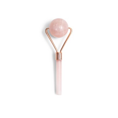 Zoe Ayla Contour Facial Roller Rose Quartz - 1ct