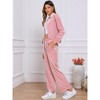 Jess by Meiko Women's Slim Fit Velour Tracksuit Set 2 Pieces - 2 of 4