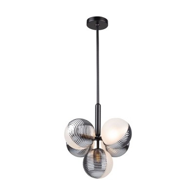 Artcraft Lighting Bolla 5 - Light Pendant in  Black