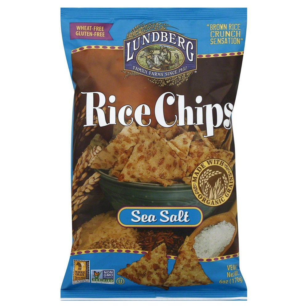 UPC 073416035300 - Lundberg Seasalt Rice Chips - 6 0z (Pack of 12 ...