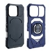 Reiko Kickstand Ring Holder TPU Shockproof Case for iPhone 16 Pro Max - 2 of 4