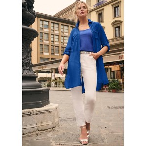 Jessica London Sheer Georgette Mega Tunic - 1 of 4