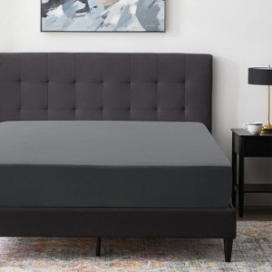Fitted Sheet Only - Extra Deep Pocket up to 16" No-Pop Off Elastic Bottom Sheets Ultra-Soft Brushed Microfiber - Cotton Passion - 1 of 4