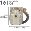 Certified International Set of 4 16oz Woodland Critters Mugs - 4 of 4