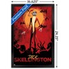Trends International Disney Tim Burton's The Nightmare Before Christmas - Red Jack Framed Wall Poster Prints - 3 of 4