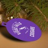 University of Sioux Falls Cougars Logo Aluminum Holiday Christmas Tree Ornament - 4 of 4