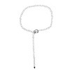 CTM Women's Snakeskin Metal Buckle Chain Belt - 2 of 3
