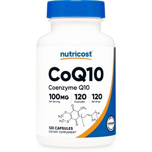 Nutricost CoQ10 Capsules (100 MG) (120 Capsules) - 1 of 4