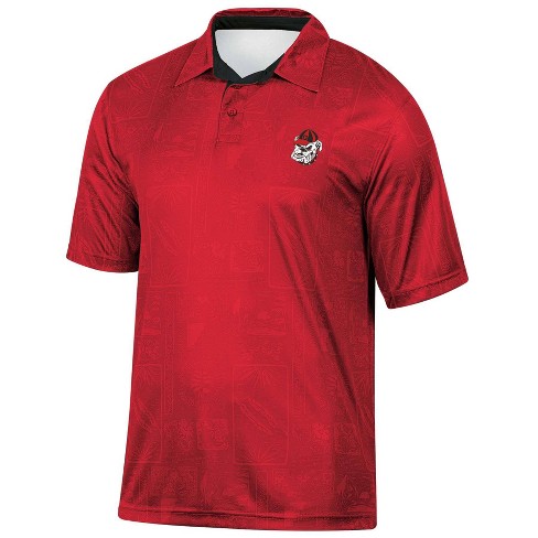 Ncaa Georgia Bulldogs Men's Tropical Polo T-shirt : Target