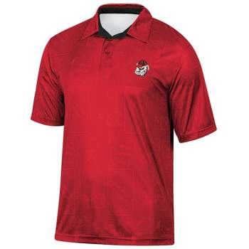 NCAA Georgia Bulldogs Men's Tropical Polo T-Shirt