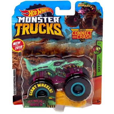 hot wheels monster trucks zombie wrex