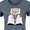 Women's - Instant Message - Will You Be My Boo Graphic T-shirt Dress - 2 of 4