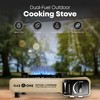 GasOne Butane or Propane Gas Stove with Flat Top Griddle Included – for Cooking for Camping, Kitchen – Diecast Aluminum with Non Stick Coating - 2 of 4