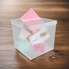 OnDisplay 10" Luxe Acrylic Clear Wedding Card Box w/Lid - Lucite Gift/Money Box - 2 of 4