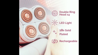 Finishing Touch Flawless Legs Electric Hair Remover Gold 754502040049