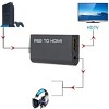 Sanoxy PS2 to HDMI Video Converter Adapter with 3.5mm Audio Output for HDTV Monitor US - 2 of 3