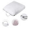 Unique Bargains Portable Laundry Bag White Gray 1 Pc - 4 of 4
