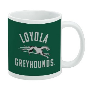 Loyola University Maryland Greyhounds Logo Ceramic Coffee Mug Novelty Gift Mugs for Coffee Tea and Hot Drinks 11oz White - 1 of 4