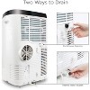 Ivation Portable Air Conditioner – Powerful AC Unit & Dehumidifier w/Remote Control, Adjustable Fan Speed, Window Kit, Digital LED Display & Multiple Operating Modes - image 4 of 4