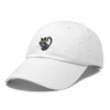 Dalix British Shorthair Cat Cotton Dad Hat Adjustable Cute Cat Lover Baseball Cap for Casual Wear Womens - 4 of 4