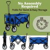 Heavy-Duty Collapsible Wagon with Telescoping Handle by Nature Spring - 3 of 4