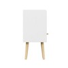 NicBex 1PC/2PCS Modern Nightstand with Foldable Fabric Drawers,Bedside Table with 2-Tier Storage,Wood Side Table for Kids & Adults,Bedroom Furniture - 4 of 4