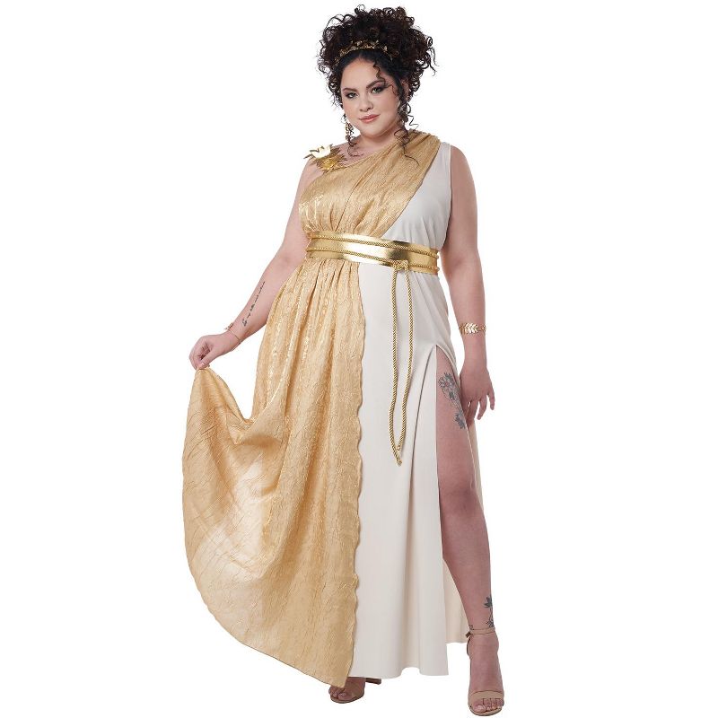 California Costumes Golden Goddess Plus Size Women's Costumes, 1 of 2