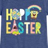 Girls' - SpongeBob Squarepants - Hoppy Easter Icons Fitted Short Sleeve Graphic T-Shirt - 2 of 4