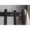 Lycvki Coat Rack with 3-Tier Storage Shelves - 4 of 4