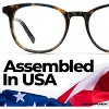 grinderPUNCH Classic Reading Glasses for Women and Men Blue Light Blocking Readers Stylish Readers with Spring Loaded Hinges (Tortoise Whiskey, 3.00x) - 2 of 4