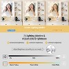 Makeup Vanity with Mirror and Lights, 2 Drawer Vanity Desk with Charging Station and Open Shelves, 3 Adjustable Lighting Modes Modern Makeup Table - 4 of 4